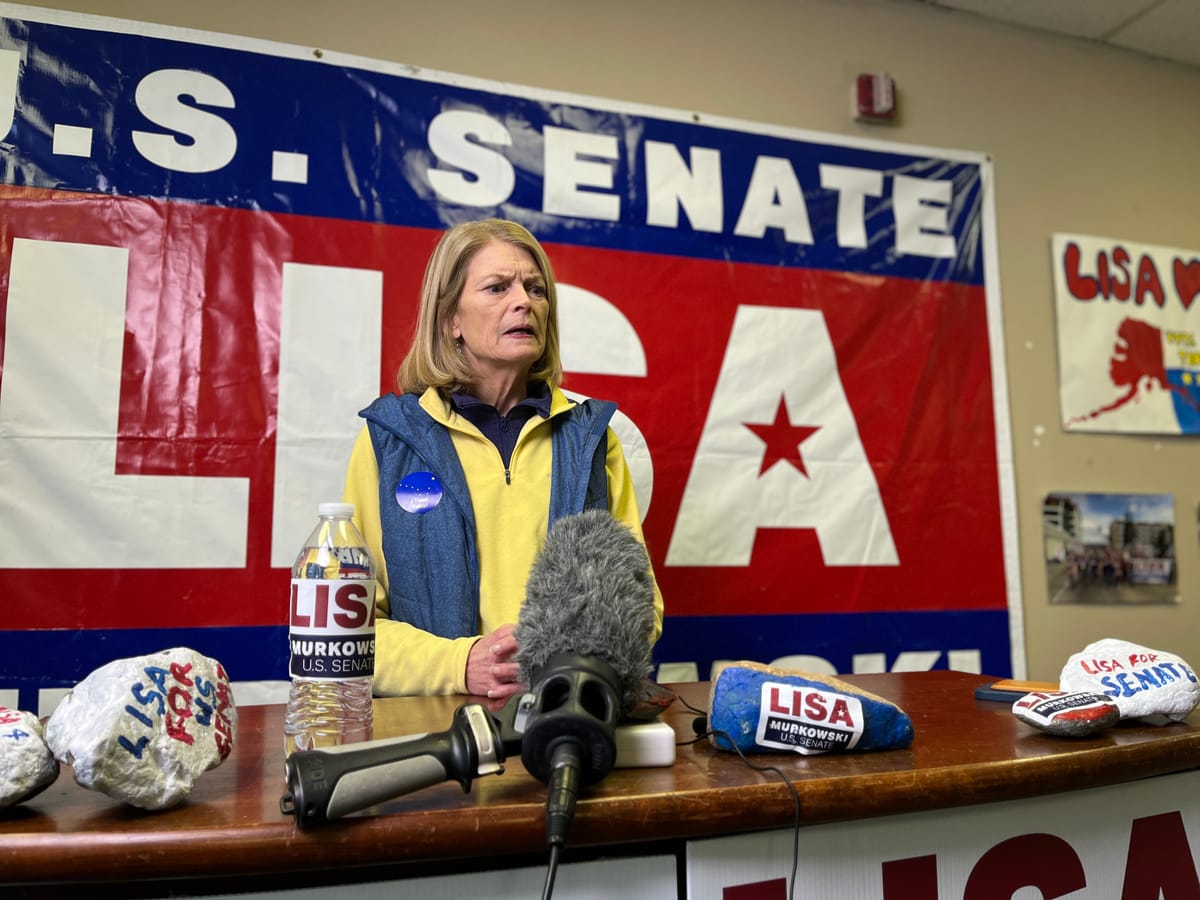 Lisa Murkowski weighs in on public broadcasting, transboundary mining and Peltola's options